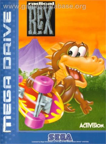 Cover Radical Rex for Genesis - Mega Drive